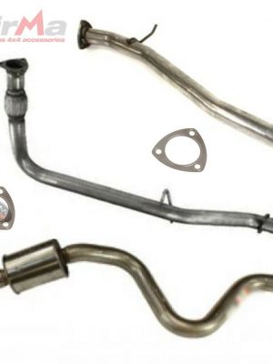 LR DEFENDER 110 TD5 98-06 - TERRAFIRMA DE CAT + CENTRE SILENCER EXHAUST SYSTEM