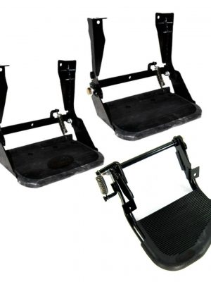 Land Rover Defender 90/110 1983>2015-Fronts & Rear Folding Step Kit - 2 + 1