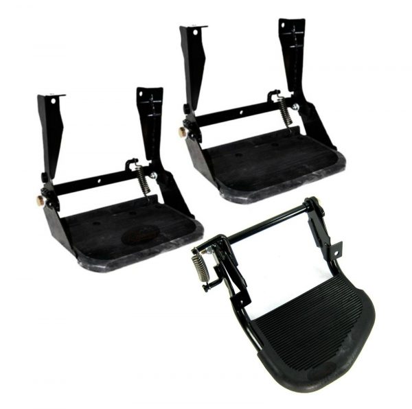 Land Rover Defender 90/110 1983>2015-Fronts & Rear Folding Step Kit - 2 + 1