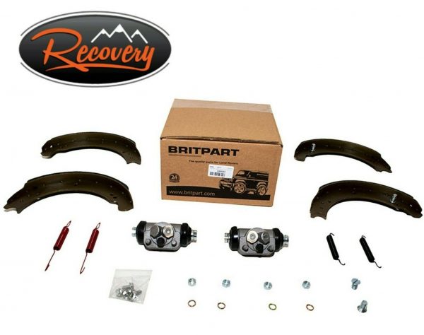 Land Rover Series 2/3 SWB 88 - Rear Brake Shoe & Wheel Cylinder Kit - DA6043