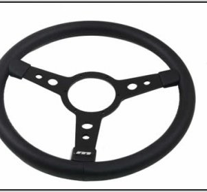 MOUNTNEY BRAND 15INCH 3-SPOKE VINYL REPLACEMENT STEERING WHEEL