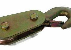 WARRIOR - 2 TONNE Hook Type Pulley Block - RECOVERY BRAND- PBK300