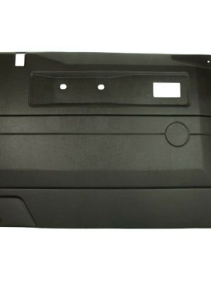 BLACK LH PUSH BUTTON FRT DOOR CARD WITH ELECTRIC WINDOWS DEF UPTO 2007 - TF2445