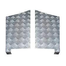 LAND ROVER DEFENDER 110 - CHEQUER PLATE REAR WING PROTECTOR - RE585