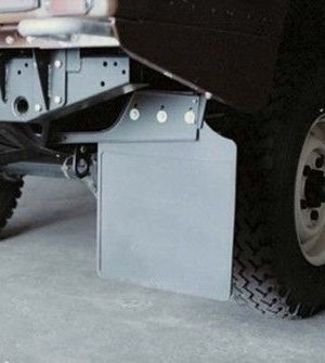 LAND ROVER DEFENDER 110/130 - NEW REAR MUD FLAPS SET (PAIR) - BTR277x2