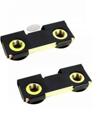LAND ROVER DEFENDER 90 110 BUMPER BOLT CAPTIVE NUT PLATES X2 (PAIR) - ALQ710040
