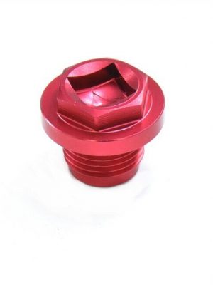 LAND ROVER DEFENDER / DISCOVERY 1 & 2 - FILLER PLUG ALLOY RED - ERR4686RED