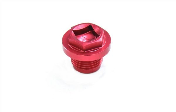 LAND ROVER DEFENDER / DISCOVERY 1 & 2 - FILLER PLUG ALLOY RED - ERR4686RED