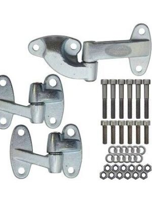 Land Rover Defender - Rear Door Hinge Kit & Stainless Fixing Kit - DA1240