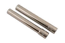 Laser - 2X Extra Deep Socket 3/8 Drive 10mm 12mm x 120mm Long Diesel Glow Plugs