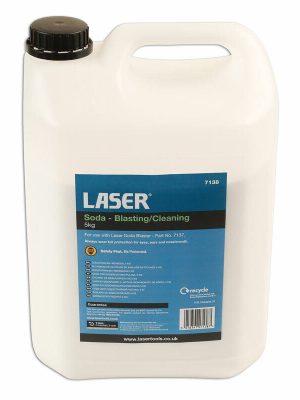 Laser Tools Soda Blasting Cleaning 5kg Special Granulometric Parameters 7138
