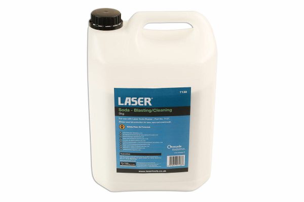 Laser Tools Soda Blasting Cleaning 5kg Special Granulometric Parameters 7138