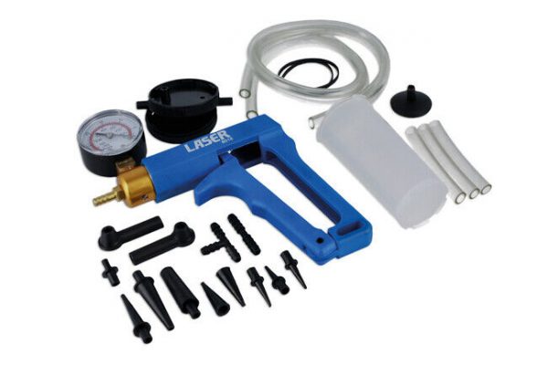 Laser Tools - Vacuum Tester & Brake Bleed Kit - 8018