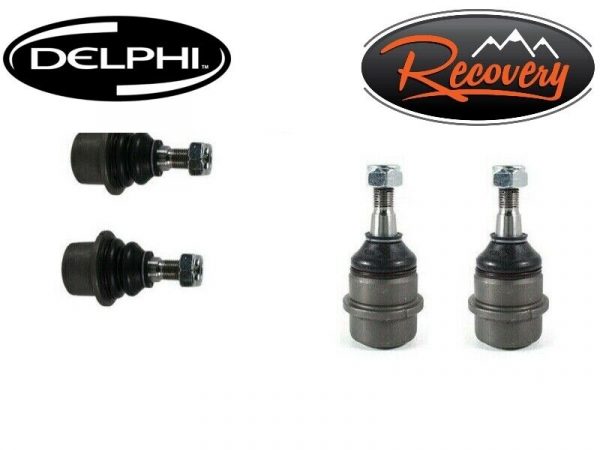 RANGE ROVER P38 UPPER & LOWER STEERING KNUCKLE BALL JOINTS (4) DELPHI BRAND
