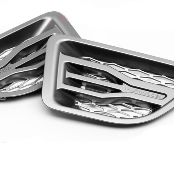 Range Rover Sport 2005>09 - HAWKE  Side Vents Grey with Silver Mesh RE9046
