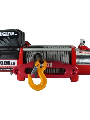 STEALTH V2 1300LB 12V WINCH SYNTHETIC ROPE - ST004