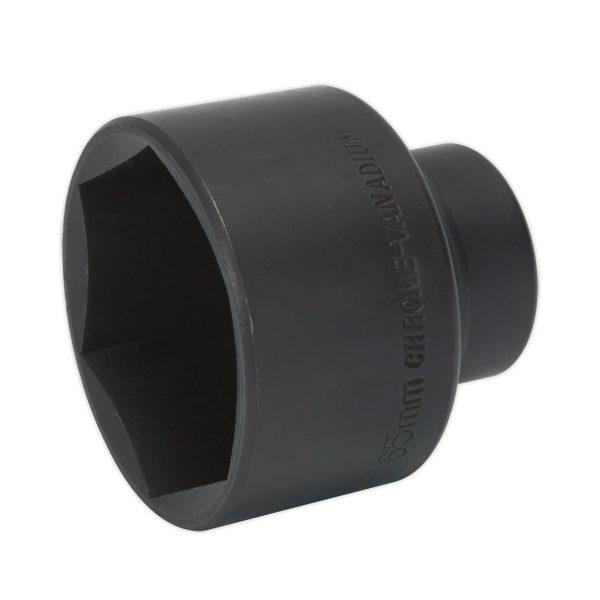  Sealey Tools Impact Socket 65mm Thin Wall 3/4 Drive 6 Sided SX015