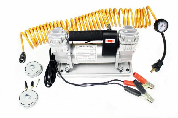 TERRAFIRMA Portable Air Compressor - Double Pump 150psi GE2392