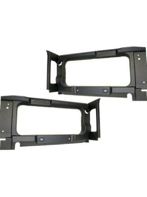 DEFENDER 90 TERRAFIRMA REAR SIDE WINDOW SURROUND TRIM PANEL SET BLACK TF2730