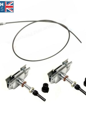 LAND ROVER DEFENDER 83>01 - WINDSCREEN WIPER WHEEL BOXES + DRIVE CABLE