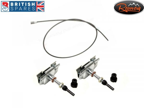 LAND ROVER DEFENDER 83>01 - WINDSCREEN WIPER WHEEL BOXES + DRIVE CABLE