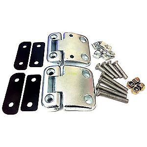 LAND ROVER DEFENDER 90 110 130 - FRONT RH DOOR HINGES + FIXINGS/KIT