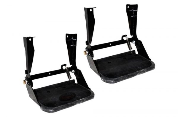 LAND ROVER DEFENDER 90/110/130 - ROBUST FOLDING SIDE STEPS (2) - STC7631 x 2