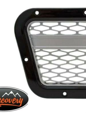 LAND ROVER DEFENDER  XS AIR INTAKE GRILLE BLACK WITH SILVER MESH (LH) - DA1972