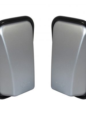 LAND ROVER DEFENDER XS WING MIRRORS IN SILVER PAIR- DA6893 X2