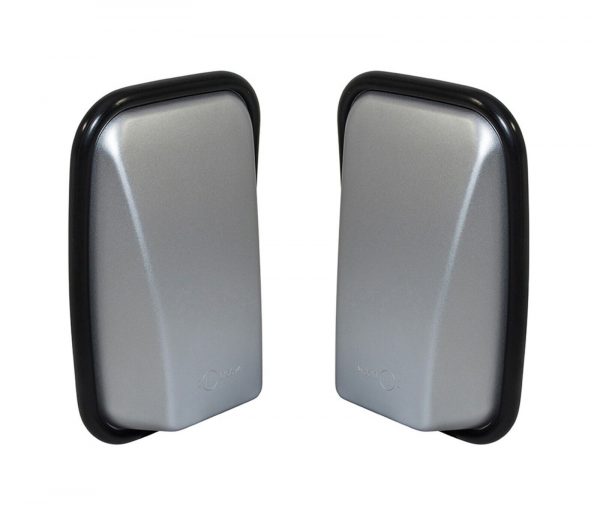 LAND ROVER DEFENDER XS WING MIRRORS IN SILVER PAIR- DA6893 X2