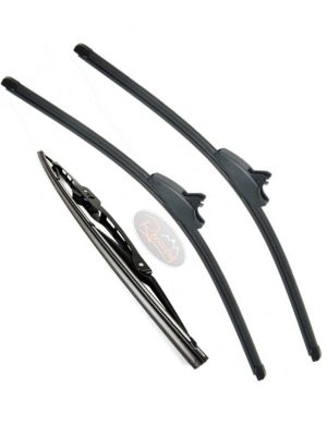 LAND ROVER DISCOVERY 3 & 4 - WINDSCREEN FRONT & REAR WIPER BLADE SET - WBA009