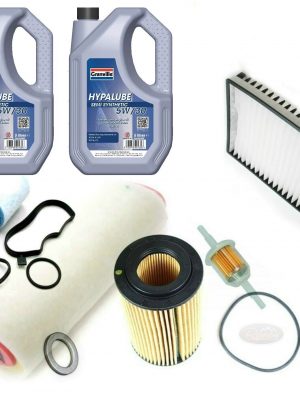 LAND ROVER FREELANDER 1 TD4 2002>06  SERVICE FILTER KIT & 10 LTRS 5W30 SEMI OIL