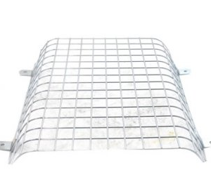 LAND ROVER SERIES 2A/3 - FRONT SINGLE MESH LIGHT GUARD - 345985