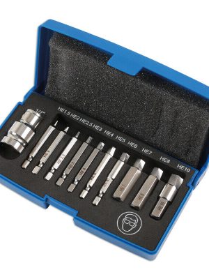 LASER TOOL - DAMAGED CAP HEAD BOLT / SCREW EXTRACTOR SET 11 PC
