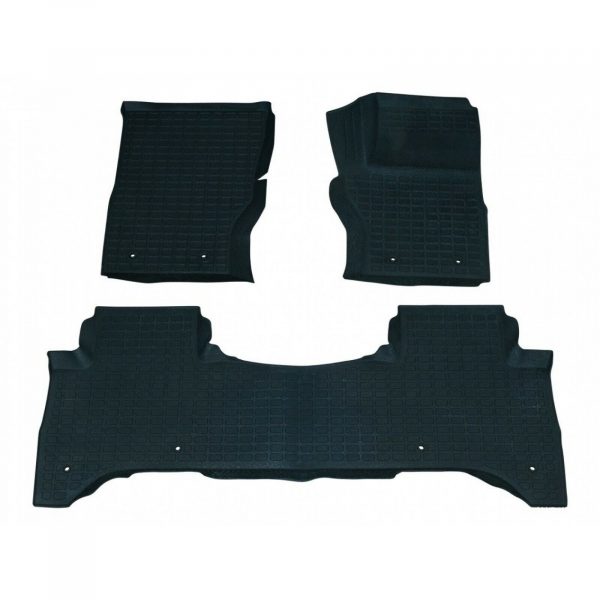 RANGE ROVER L405 2013> FRONT & REAR RUBBER FLOOR MATS SET  TERRAFIRMA