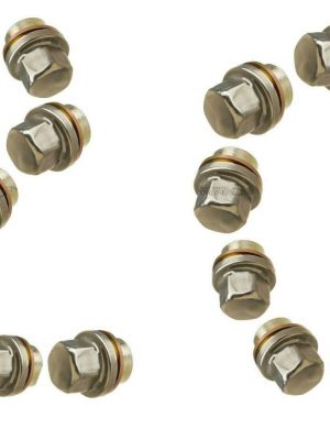 RANGE ROVER P38 1994>02  STAINLESS CAPPED ALLOY WHEEL NUTS SET(20)ANR3679