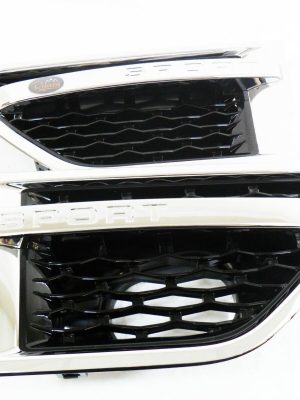 Range Rover Sport 2010>2013 - HAWKE Silver Side Vents & Black Mesh/Bar