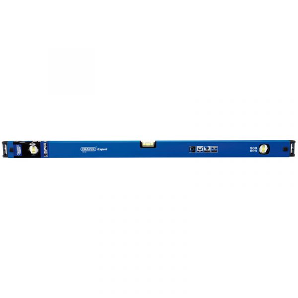 DRAPER - Box Section Level with Magnified Vial and Side View Vial, 900mm - 75123