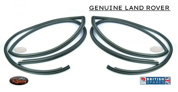 Defender & Series 3 Front Door Weather Seal Right Hand RH & LH PAIR - GENUINE LR
