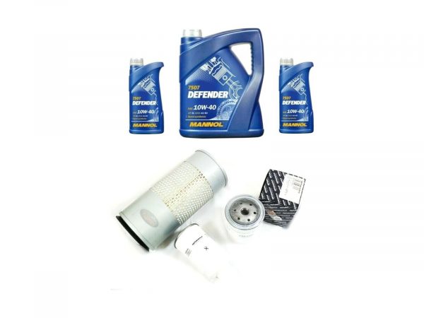 LAND ROVER DEFENDER 300TDI FULL SERVICE FILTER KIT INCLUDING 7L OIL, AIR & FUEL