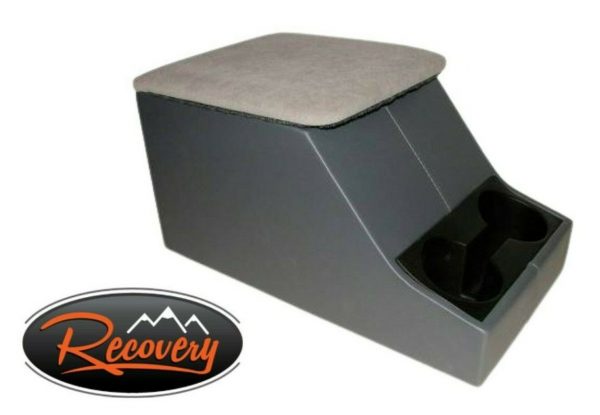 LAND ROVER DEFENDER 90/110 CUBBY BOX/CONSOLE & CUP HOLDER GREY - DA2035GREY