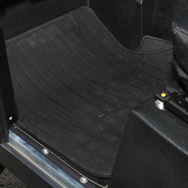 LAND ROVER DEFENDER TD5 - FRONT RUBBER FLOOR MATS - DA4423 - Image 3