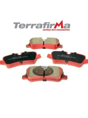 LAND ROVER DISCOVERY 3 PERFORMANCE REAR BRAKE PADS TERRAFIRMA PADS - LR021316TF