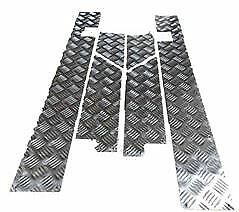 Land Rover Defender 110 ( 4 DOOR ) Chequer Door & Wing Bottom Trim Kit - RE5566