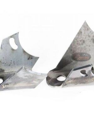 Land Rover Discovery 1 - Rear Radius Arm Axle Shock Absorber Brackets - DA4515x2