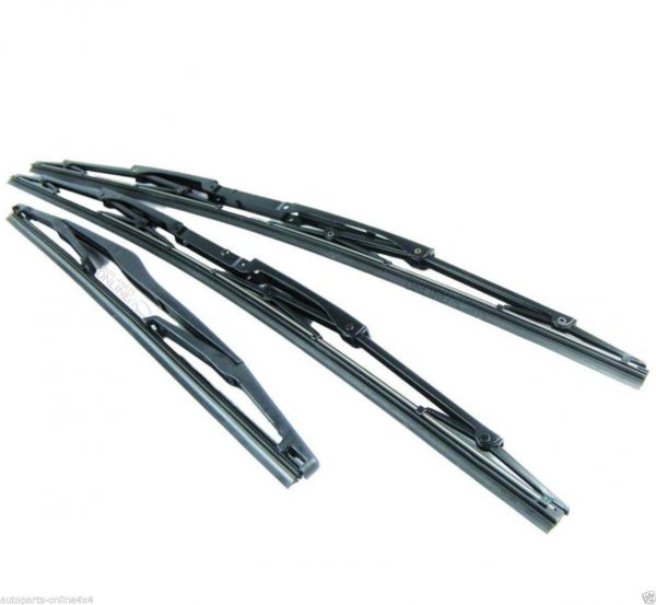Land Rover Discovery 1 Windscreen Wiper Blades Set FRONT & REAR - WBA007