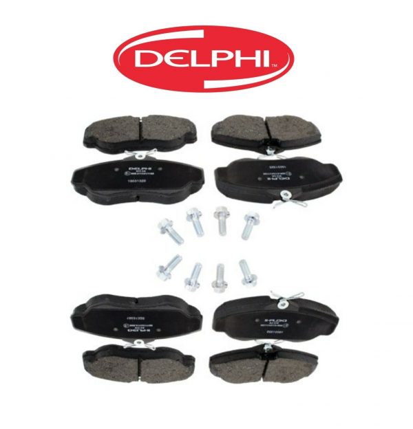 Land Rover Discovery 2 TD5 Front & Rear Brake Pad Kit DELPHI SFP500150/130