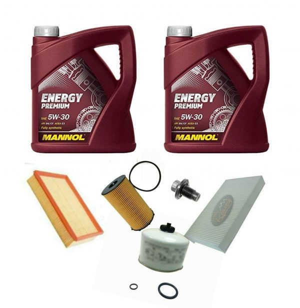 RANGE ROVER SPORT  7A VIN> 2.7 TDV6 SERVICE FILTER KIT INCLUDING OIL SK019A