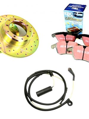 RANGE ROVER SPORT MK1 REAR PERFORMANCE DISCS , PAD AND SENSOR SET PBRDK01