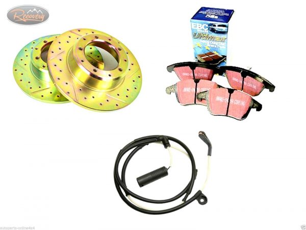 RANGE ROVER SPORT MK1 REAR PERFORMANCE DISCS , PAD AND SENSOR SET PBRDK01